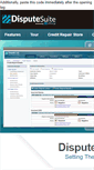 Mobile Screenshot of disputesuite.com